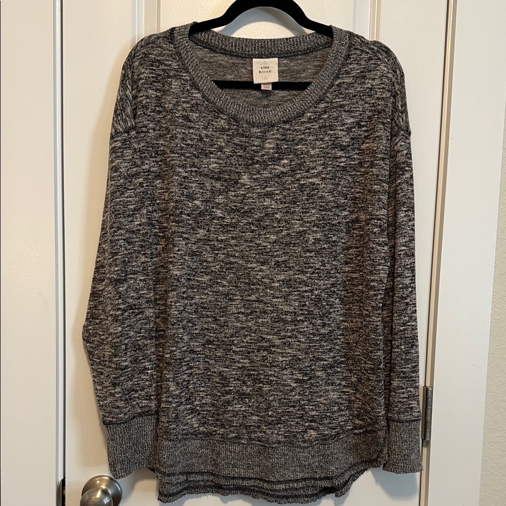 Knox Rose HeatherGray Women's Sweater XXL